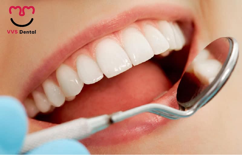 bọc răng sứ sau khi điều trị tủy tại Nha Khoa VVS